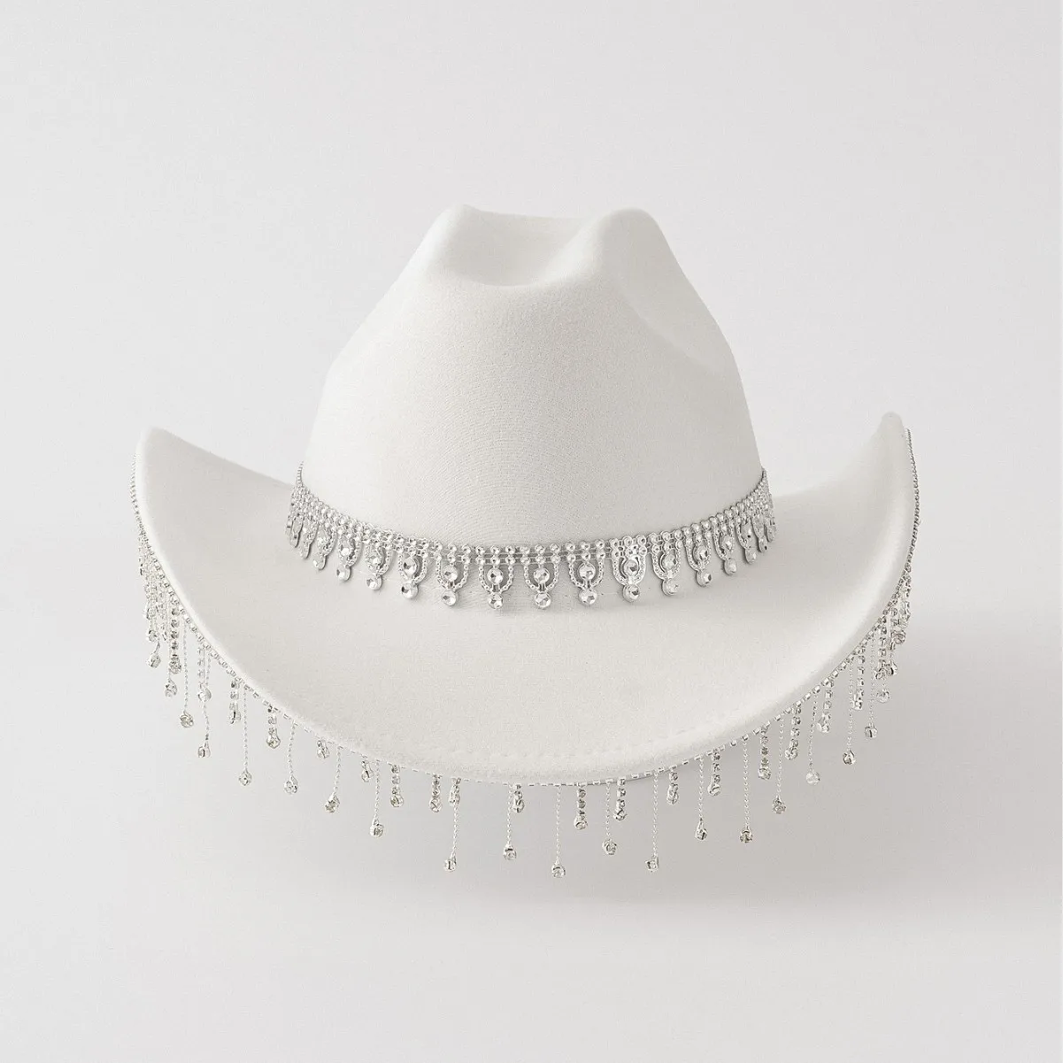 HongLuan Glitterkostuumhoed Volwassene & Cowboyhoeden Strass voor dames, Cowboy Cosplay Vrouwelijke accessoires & Cowgirl Cap