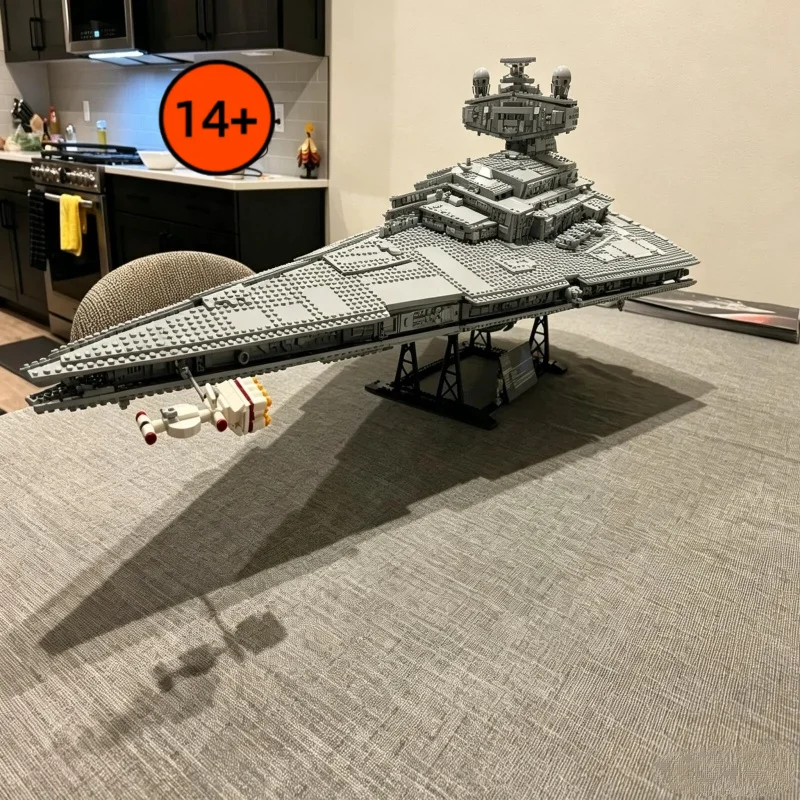 2026 New Space Battle Series 4784PCS Star Interstellar Conflict Destroyer Building Blocks Model Bricks Toys Birthday Gifts