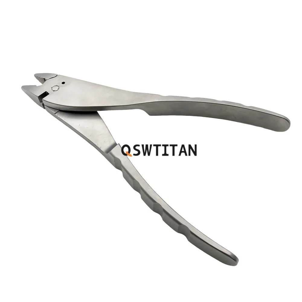 QSWTITAN  Kirschner wire Bender and Cutter Multifunctional Steel needle Bender Cutter 2.0mm Veterinary tool