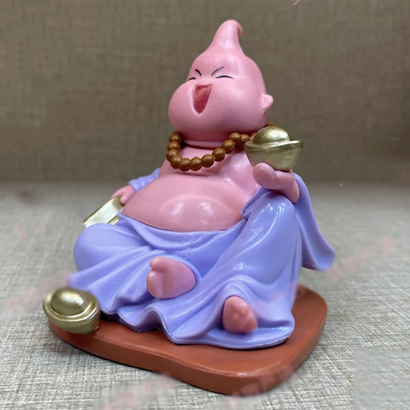 Anime Buu Dragon Ball Figures Lord Buddha Sitting Majin Buu Action Figurine PVC Model Collection Ornamen Toys Birthday Doll Gift