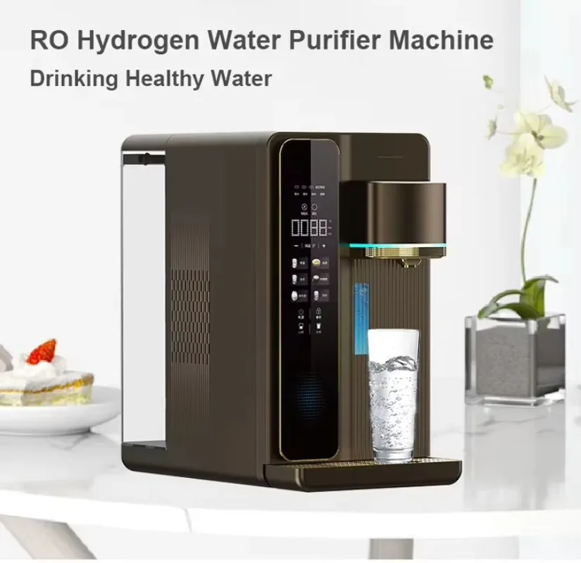 Portable Reverse Osmosis Water Dispenser Hydrogen UV Purifier Battery/USB-Powered Easy Desktop for  Outdoor Car Use
