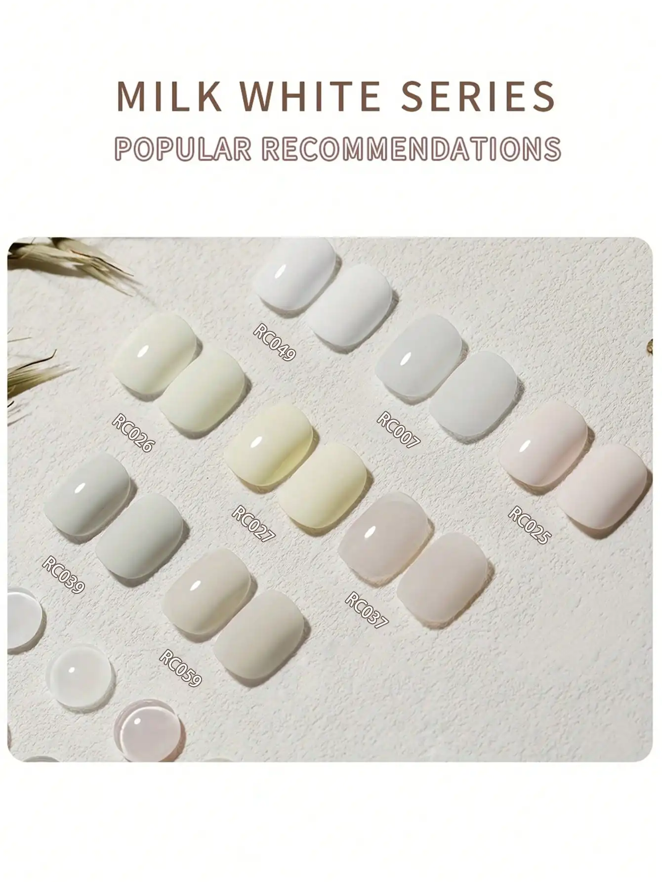 1 Pc Naakt Maanlicht Witte Nagel Emaille 2025 Nieuwe Yoghurt Crème Sojamelk Crème Witte Nagel Emaille Nagellak Gel voor Nail Winkel