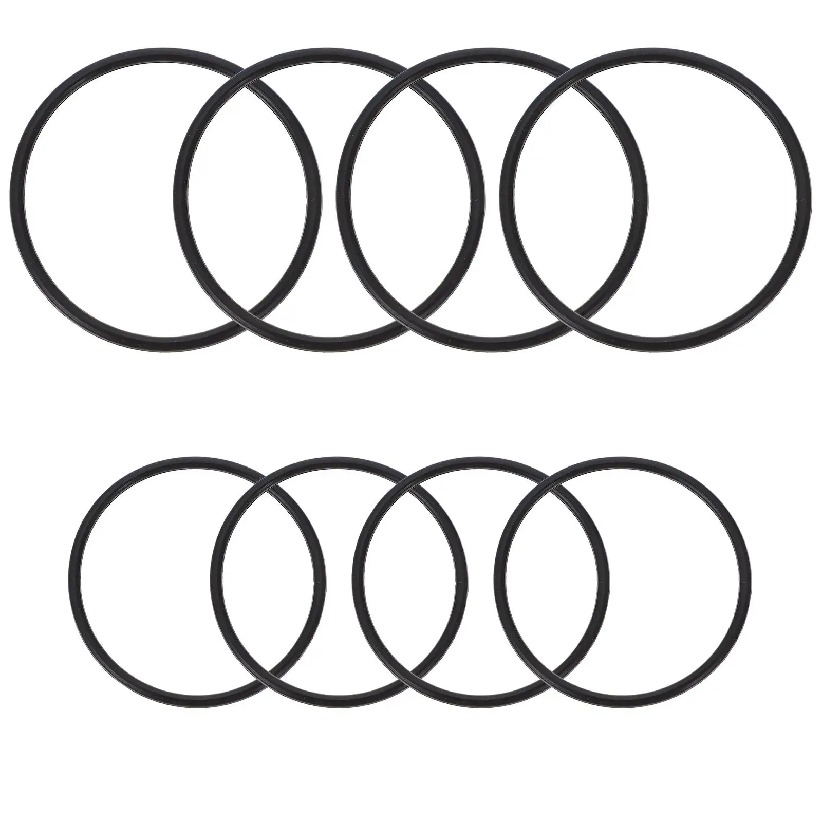 

8 Pcs Computer Stand Silicone Stopwatch Base Band Electronic for Strap Black Bicycles Holder Bike