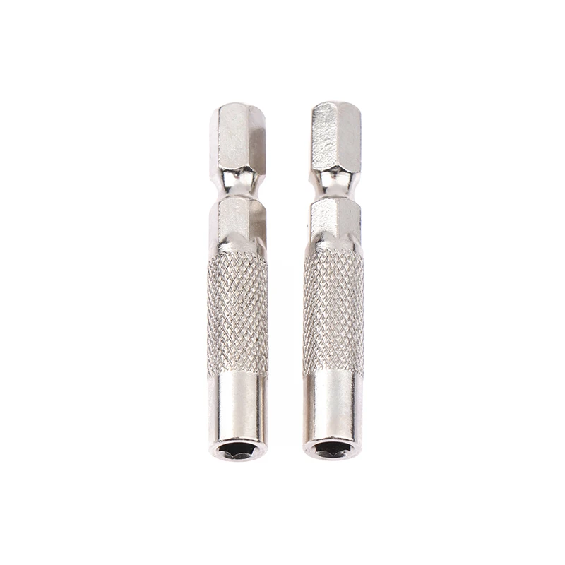 2pcs Hex Shank Adapter 6 35mm to 4mm Insert Bit Electric Screwdriver Socket Holder Micro Magnetic Tool Accessories