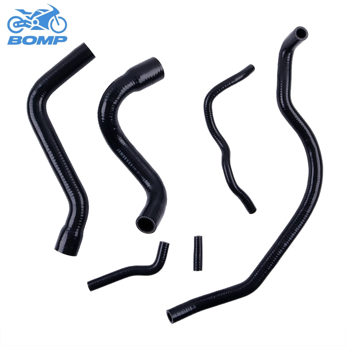 

For Alfa Romeo MiTo T-JET Engine / Fiat Grande Punto Radiator Water Cooling Hoses Silicone Tubes Kit Piping 6Pcs 11 Colors