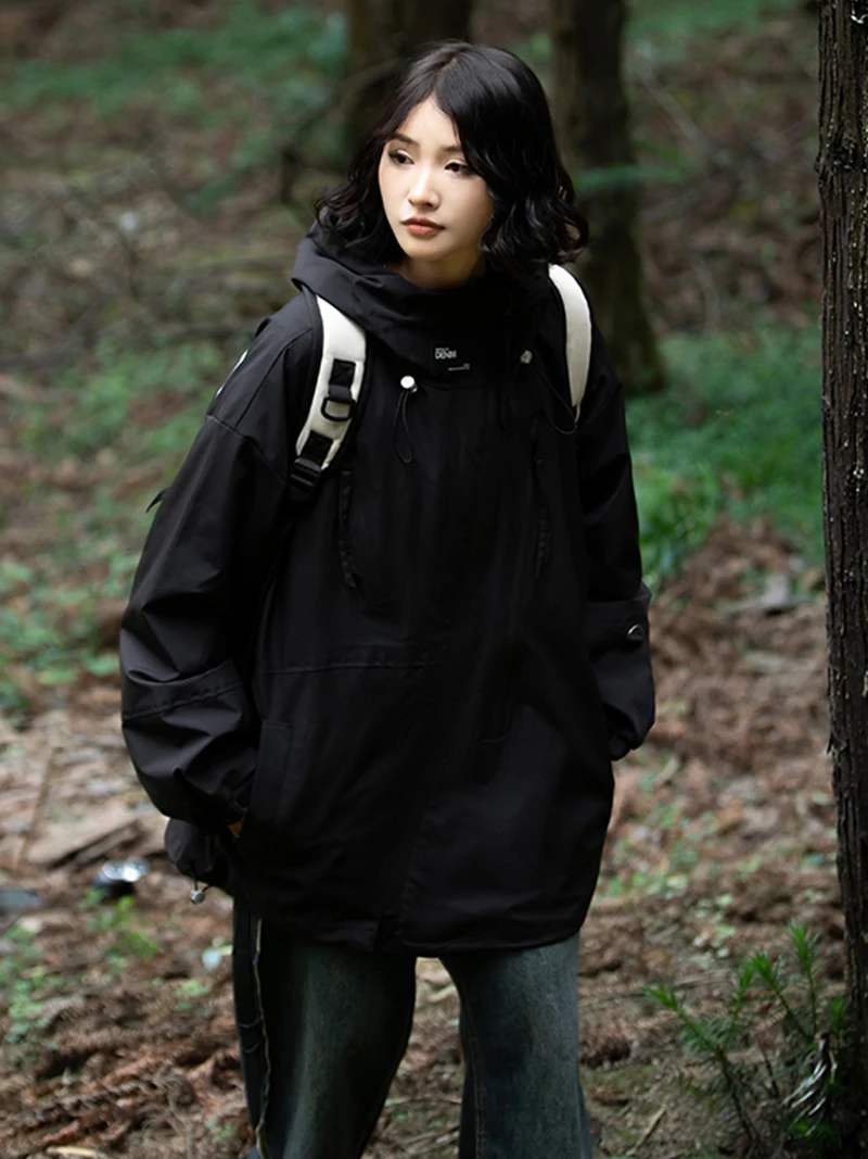 سترة مضادة للماء الرجال مقنعين زمم سترة واقية سترة الرجال معاطف في الهواء الطلق للتخييم التنزه تسلق ملابس الصيد الجبلية