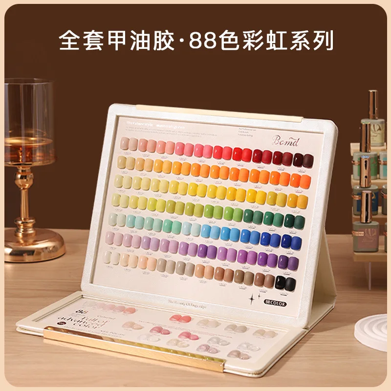 Bomd Spring Summer 100 Colors Nail Gel For Manicure Nail Salon Wholesale Gel Nail Polish Set Soak Off UV LED Varnish Kit 15ml