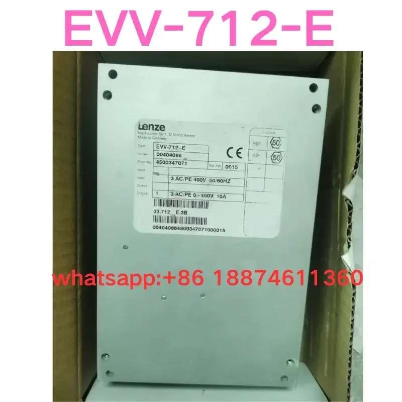 Second-hand test OK  Motor controller EVV-712-E