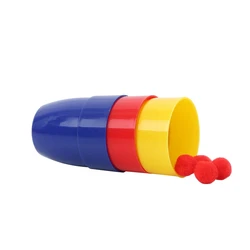 Large Magic Cup Disappearing Ball Magic Props Trick Novelty Puzzle Toys Street Close Up Show Props Party Joke Prank Performance