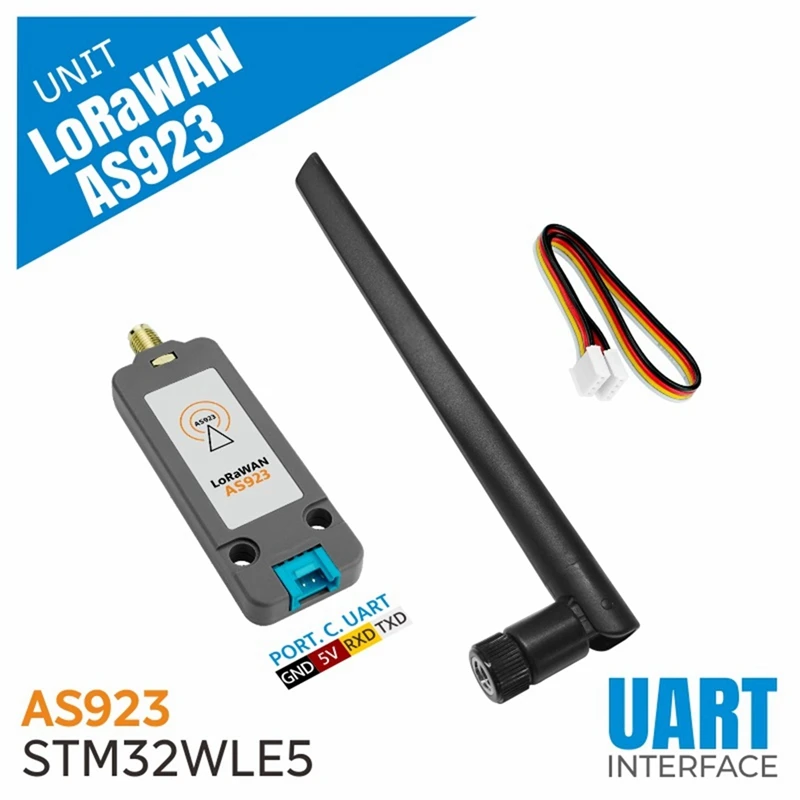 Lorawan AS923 902-928Mhz Frequency Band Communication Module P2P Communication STM32WLE5 With Antenna