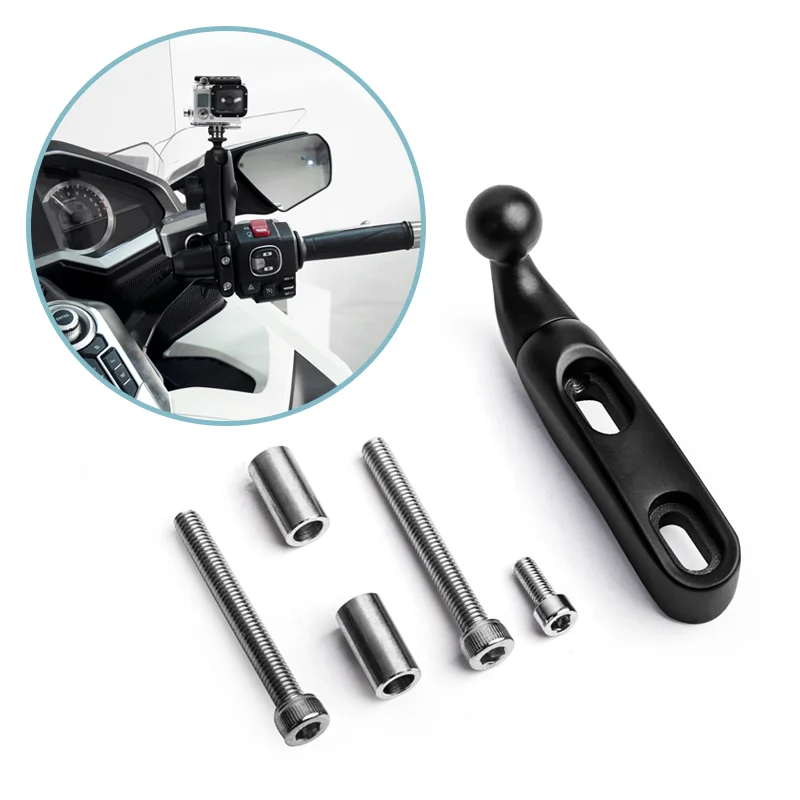 Panical For Honda GoldWing GL1800 F6B Handlebar Accessory Mounting Tools Extension Bracket Bar Water Cup Phone Holder 2018-2025