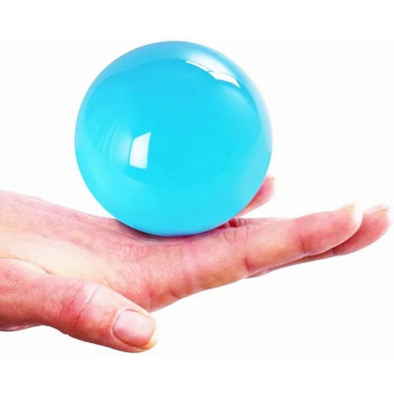 Aqua Acrylic Contact Juggling Ball - 70mm (2.8Inches) -Blue