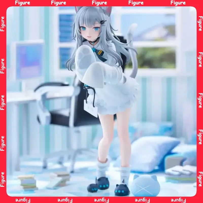 

21CM Anime Nachoneko Figure Stand Animation PVC Model Toys Gifts Collection Decoration Ornaments