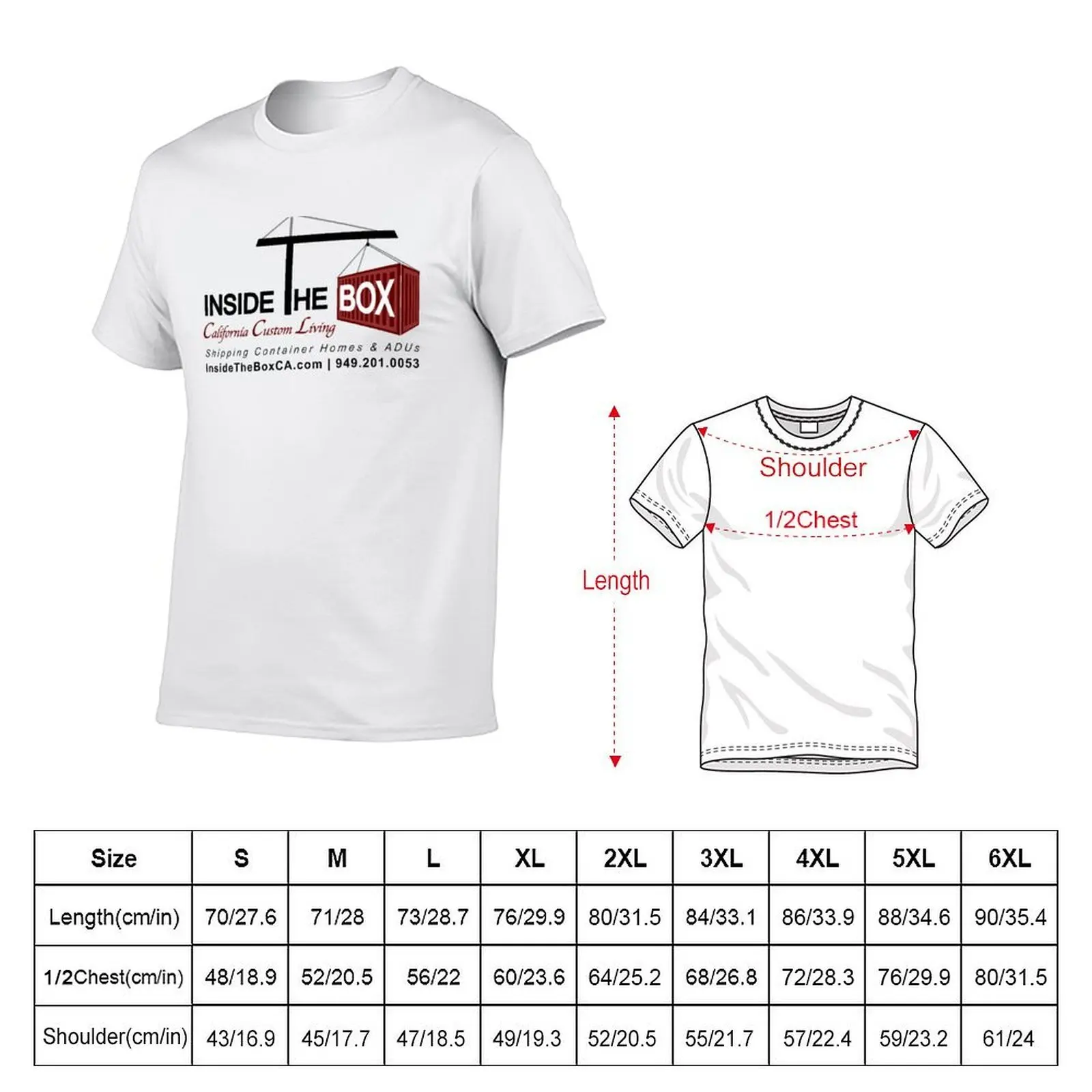 Inside The Box T-Shirt t shirts for man cotton soft anime t shirts for man man t shirt cotton T-shirt