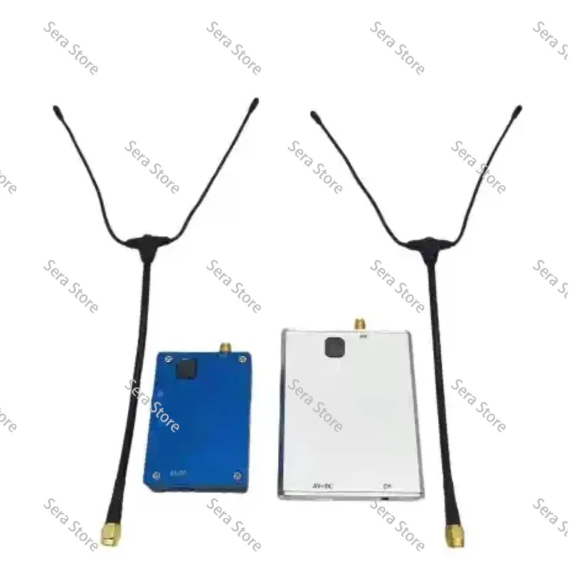 500Mhz 2W FPV Wireless Transmitter Receiver 8 Channels Wireless Image Transmission 12V Power Supply