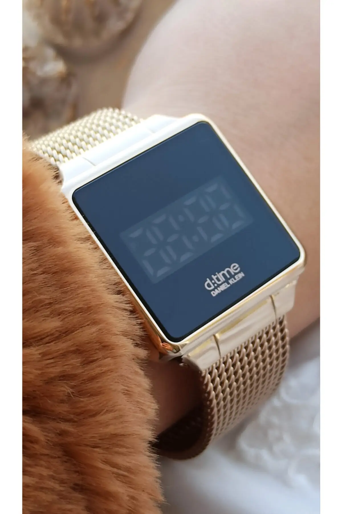 Reloj de pulsera Digital (Dtime) Co, doble, moderno, Unisex