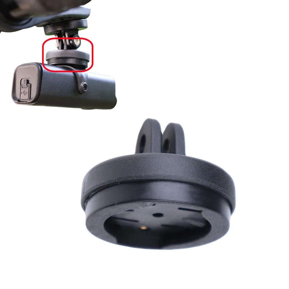 1 szt. Tylna lampa rowerowa mocowanie kamery nylonowa aluminiowa część rower ze stopu akcesoria do GoPro uchwyt na komputer rowerowy Garmin Varia