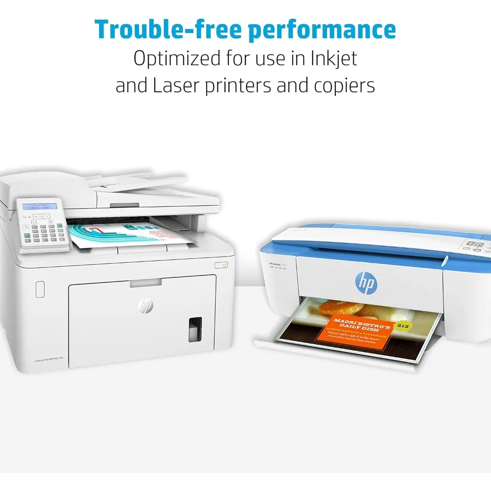 ورق ممتاز 8.5 × 11 28 رطل، 5 حافظة ريم، 2500 ورقة، 100 مشرق، صنع في الولايات المتحدة الأمريكية، معتمد من FSC 205200C