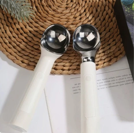 Rechargeable High Power Electric Heated Ice Cream Scoop 3400mA Button Control Self-melting Spoon