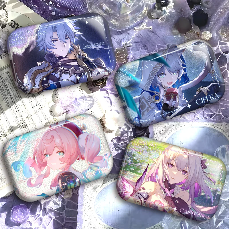 

Значок из мультфильма аниме Phainon Cipher Hyacine Castorice Honkai: Star Rail, булавки, брошь, кнопка, кулон, коллекция косплея, подарок