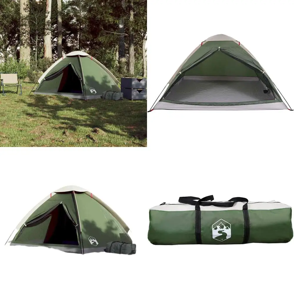 

Двухместная зеленая водонепроницаемая палатка-купол, 3,31 кг