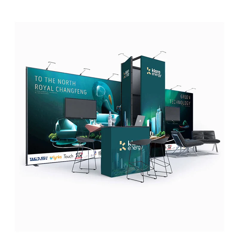 10x20 20x20 20x30 Luxury Modular Tradeshow Displays Exhibition Stand Booth Design for Trade Shows Exhibition Booth