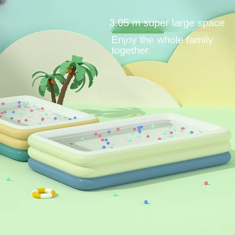 

Inflatable Swimming Pool Adult Outdoor Large Pool Household Baby Paddling Pool Thickening and Wear-Resistant Swimming Pool