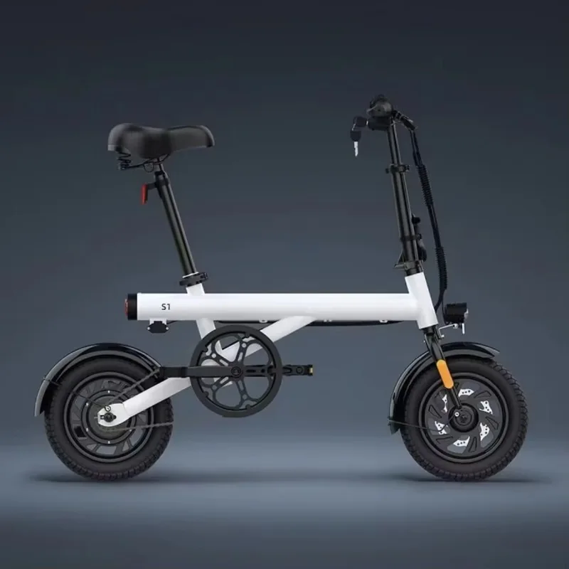 Folding electric bicycle, aluminum alloy frame, 500W motor, disc brake for small bicycles