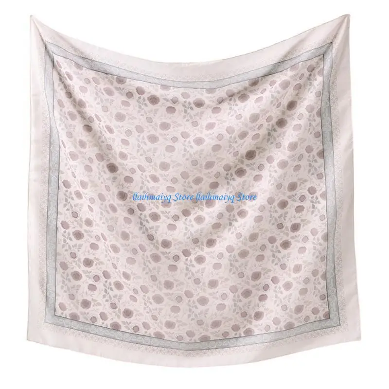 

573B Soft and Quick Drying Headscarf Polyester Neck Scarf Shawl for Fashion Enthusiasts Casual or Decorative Purposes
