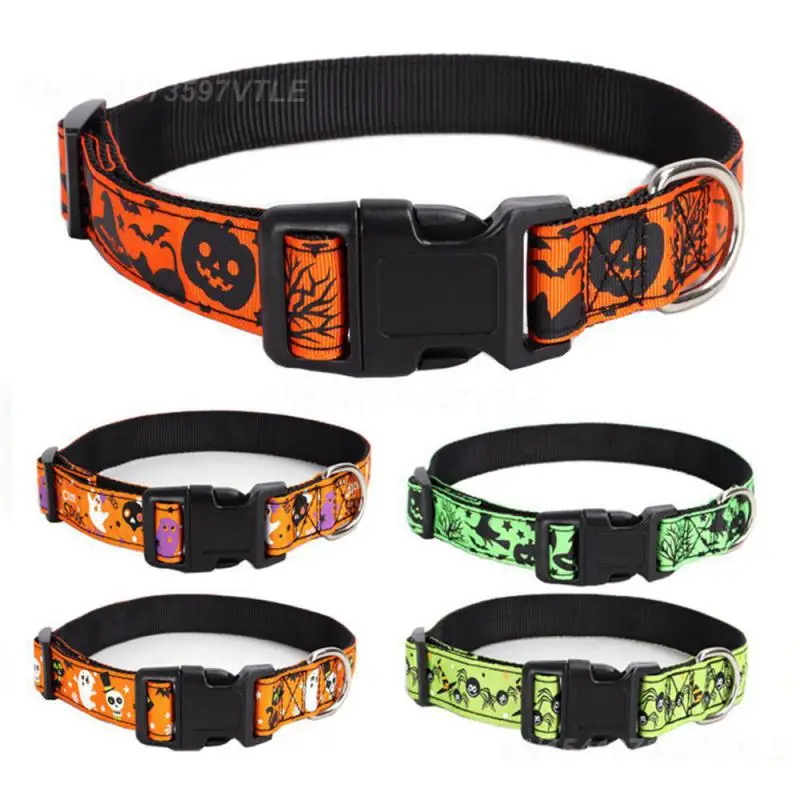 1 ~ 4pcs Haustier Halskette hochwertige interessante Halloween Hund Kostüm Halloween Kragen Festival Party liefert es muss sein