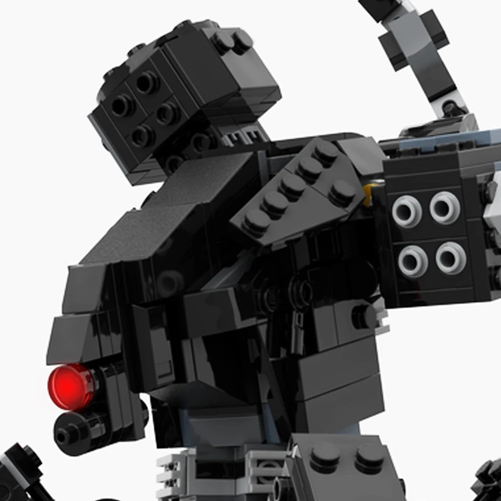 Gobricks MOC Horizoneds ゲームキャラクタービルディングブロックゼロドーンモデル電子ゲーム FAS-ACA3 スカラベモンスターレンガおもちゃギフト