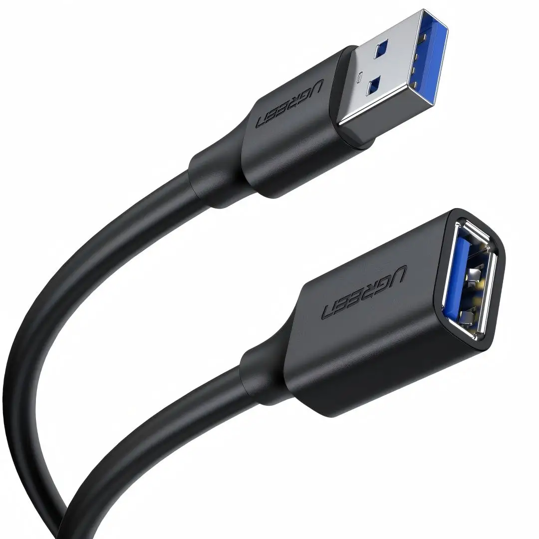 UGREEN Kabel przedłużający USB 3.0 A męski na żeński, przesyłanie danych 5 Gbps, do telefonu komórkowego, laptopa, komputera, kamery IP, dysku twardego, PC, TV Box, samochodu, 5 m — zdjęcie produktu 7