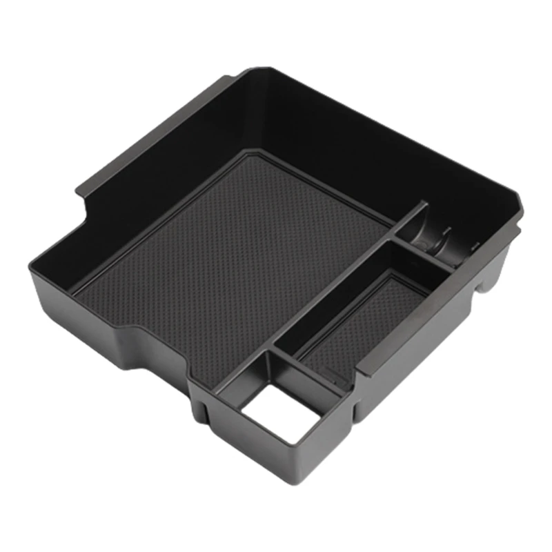 

Interior Console Organizers Armrest Storage Tray not Slip Console Divider Vehicle Accessories Quick Fixing for Vehicles