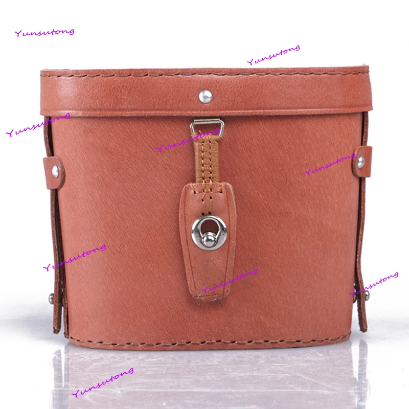 

Fit for 8X30 Binoculars Cowhide Bag High-grade Cowhide Bag Telescope Leather Across included Shoulder Strap