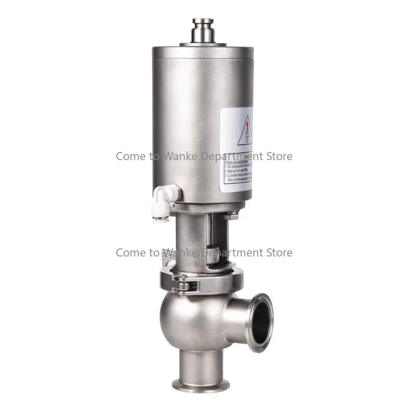 

Stainless Steel SS304 Sanitary Pneumatic Stop Valve Globe Valve