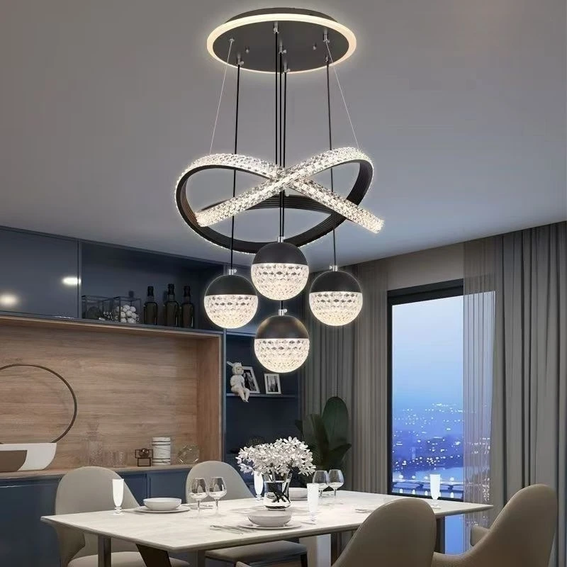 Restaurant Pendant Light,dining Table Light,study Light,bedroom Crystal Lights,staircase Pendant Lights,Nordic Pendant Lights