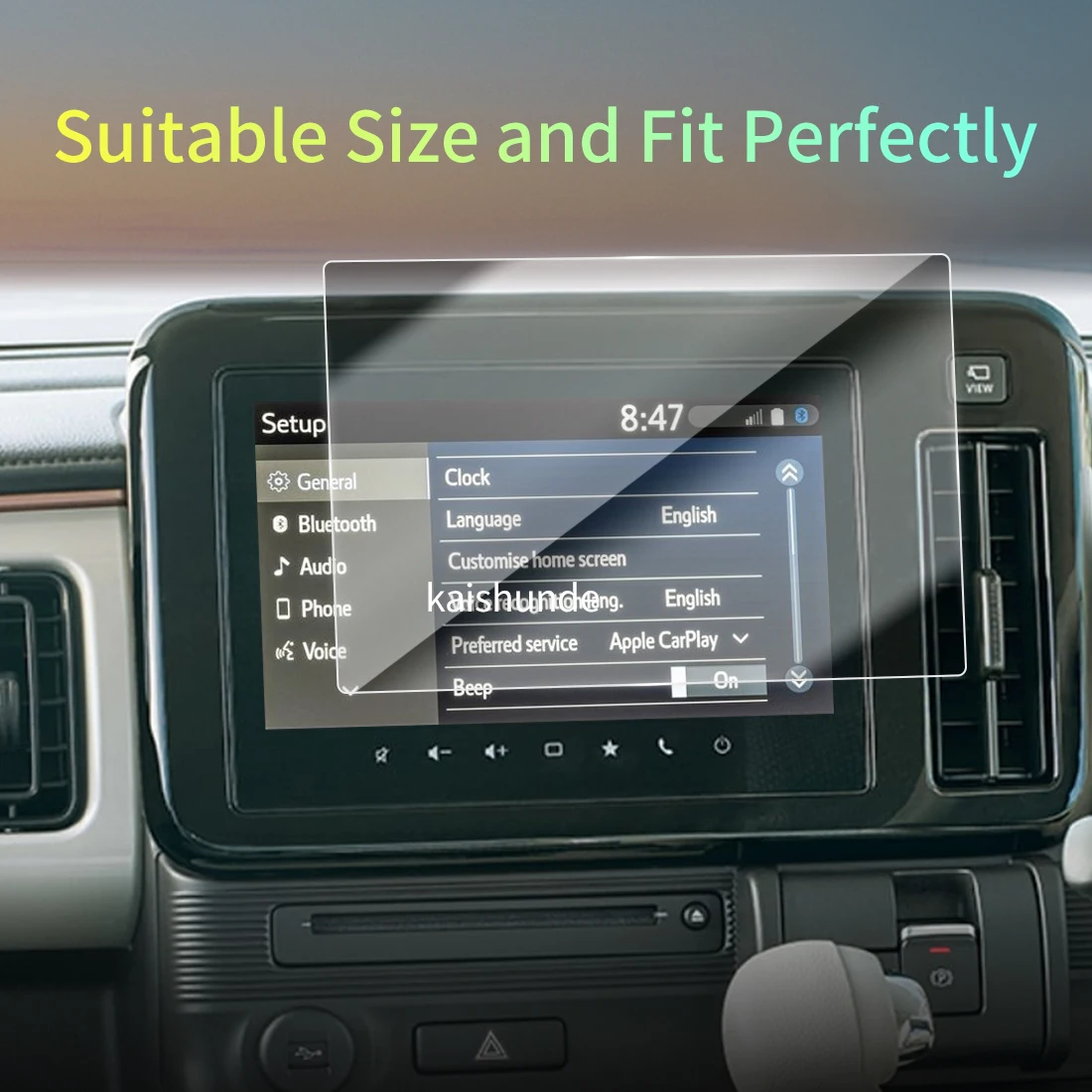 Car Stickers Meters Protector For 26 Nissan Wagon RHD  Tempered Glass Protective Film Display Navigation Vehicle