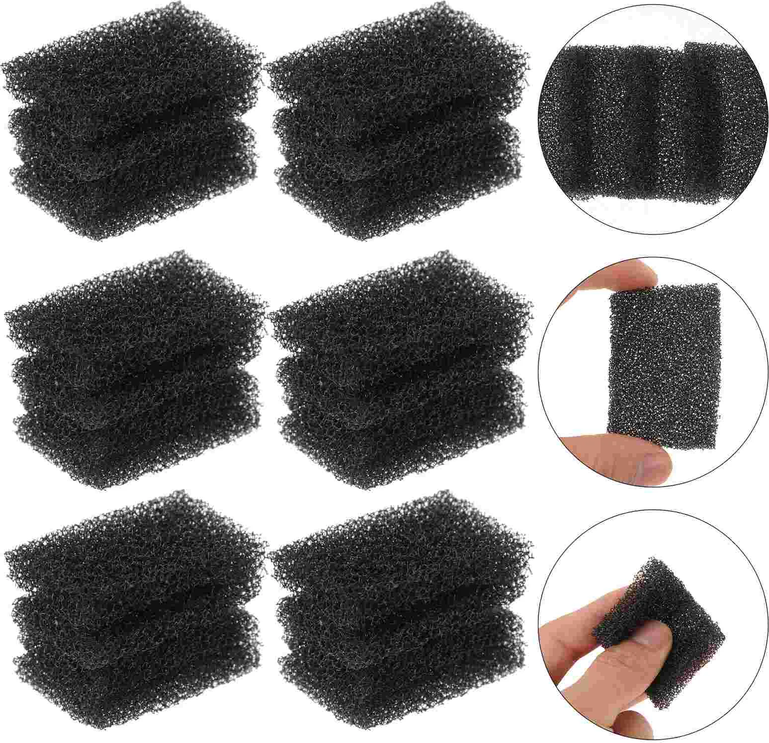 

16 Pcs Damage Makeup Sponge Professional Puffs Safe Special Effect for Black Stipple Blood Scar