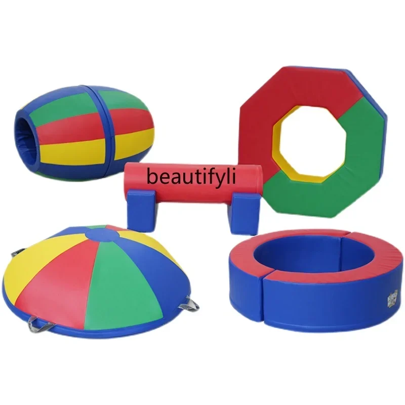 

Early Education Center Indoor Sensory Integration Physical Equipment Sensory Integration Climbing and Sliding Combination