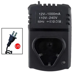 12V DC US/EU Li-ion Rechargeable Charger Support 110-240V For  Electrical Lithium Drill Power Tool Part Accessories