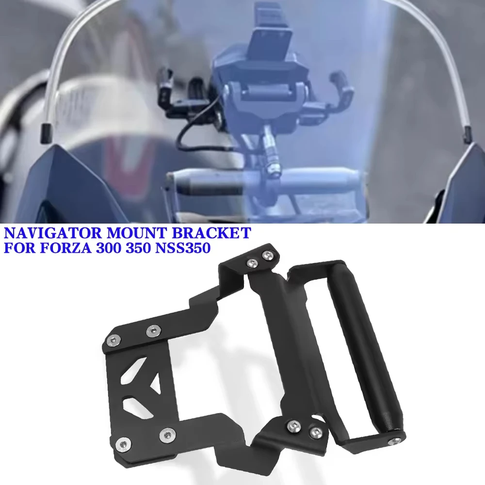 

Держатель для телефона на мотоцикле, держатель GPS-навигационной панели для Honda FORZA 350 NSS350, аксессуары для мотоциклов