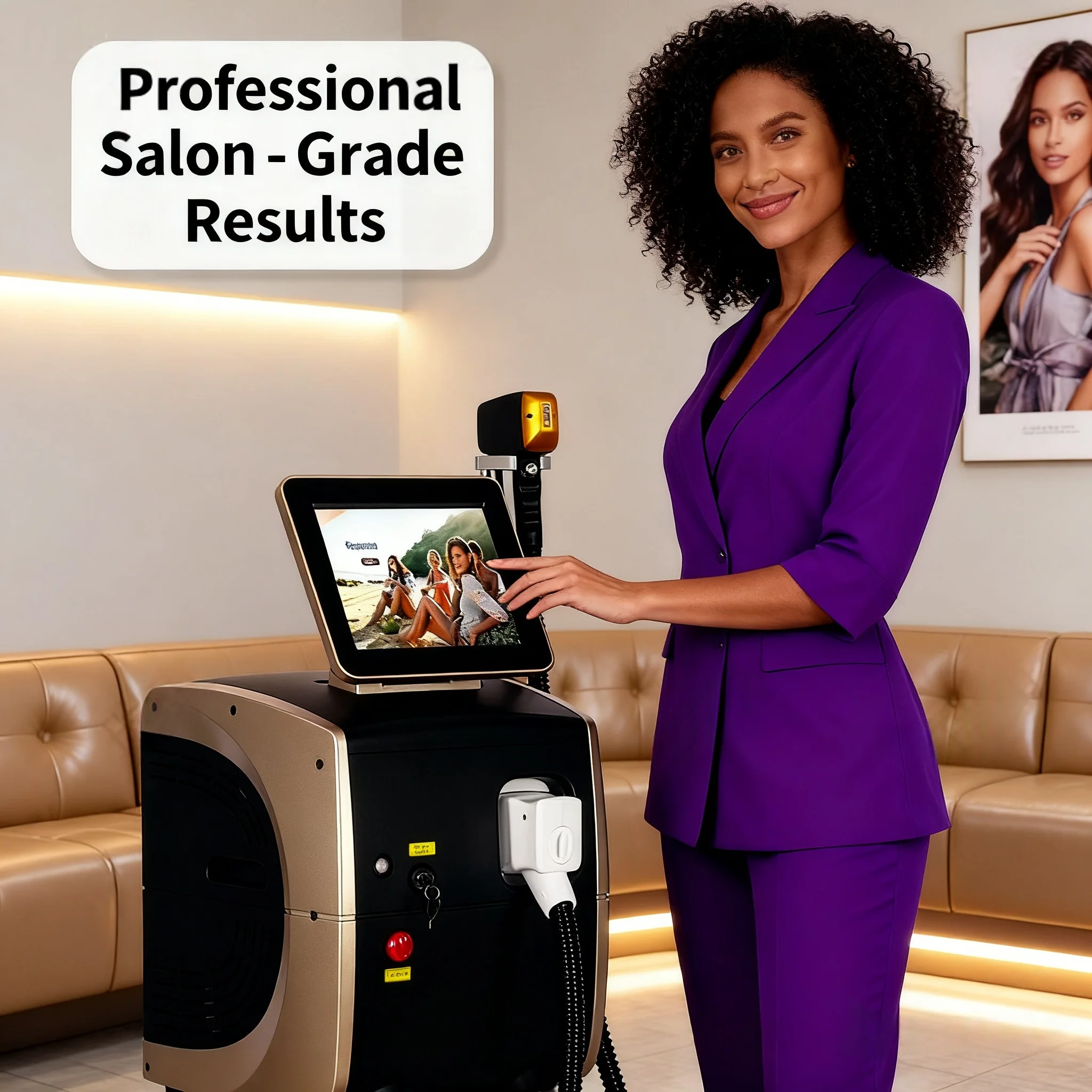 

Скажи прощай, чтобы повторять эпиляцию! Диодный лазер 808 | Безболезненное проникновение в фолікулы для волос | Перманентное удаление волос