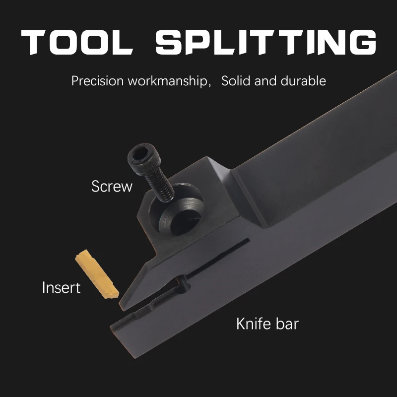 MGEHR2020-1.5/2/2.5/3/4 Grooving Turning Tool MGMN Carbide Insert MGEHR Straight Shank External Tool Holder Lathe Bar