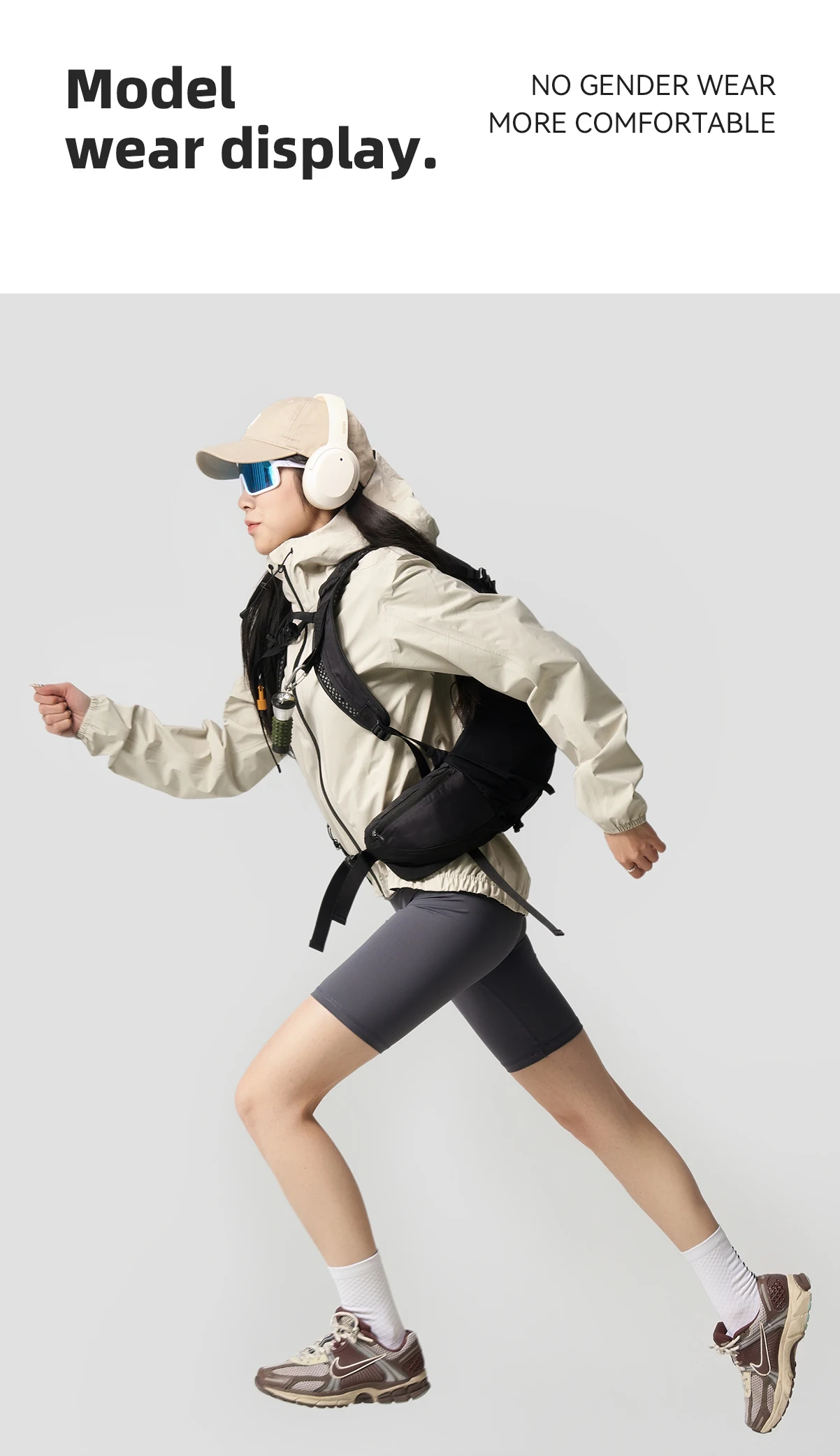 ROCKBROS Wasserdichte Winddichte Jacke, Schwerregenjacke, Mountainbike- und Straßenrad-Regenjacke für Männer und Frauen – Detail 15