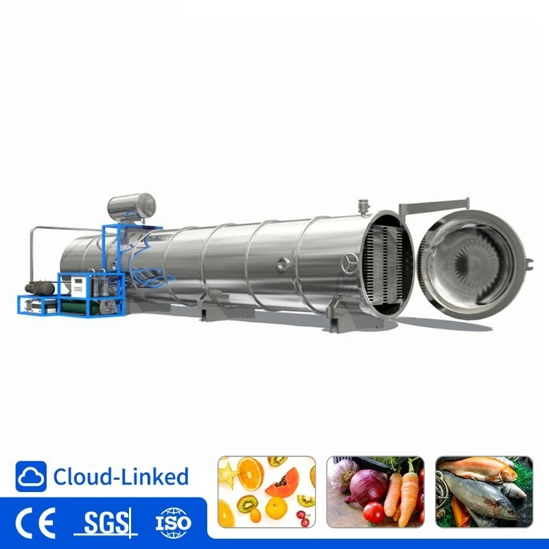 Commercial-Grade Preservation Automatic Freeze Dryer Increase Shelf Life Soup Powder Freeze Dryer