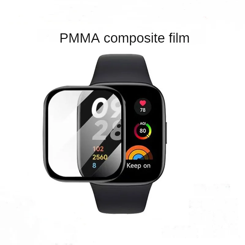 Protector de pantalla de reloj, película protectora de reloj ultrafina de alta calidad, inastillable, fácil de instalar, película protectora de reloj de arroz rojo