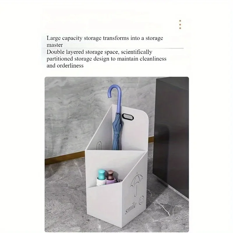 Umbrella Rack Bucket Storage Rack Home Hotel Lobby Commercial Entry Door Shelf Placement Rack Umbrella Artifact
