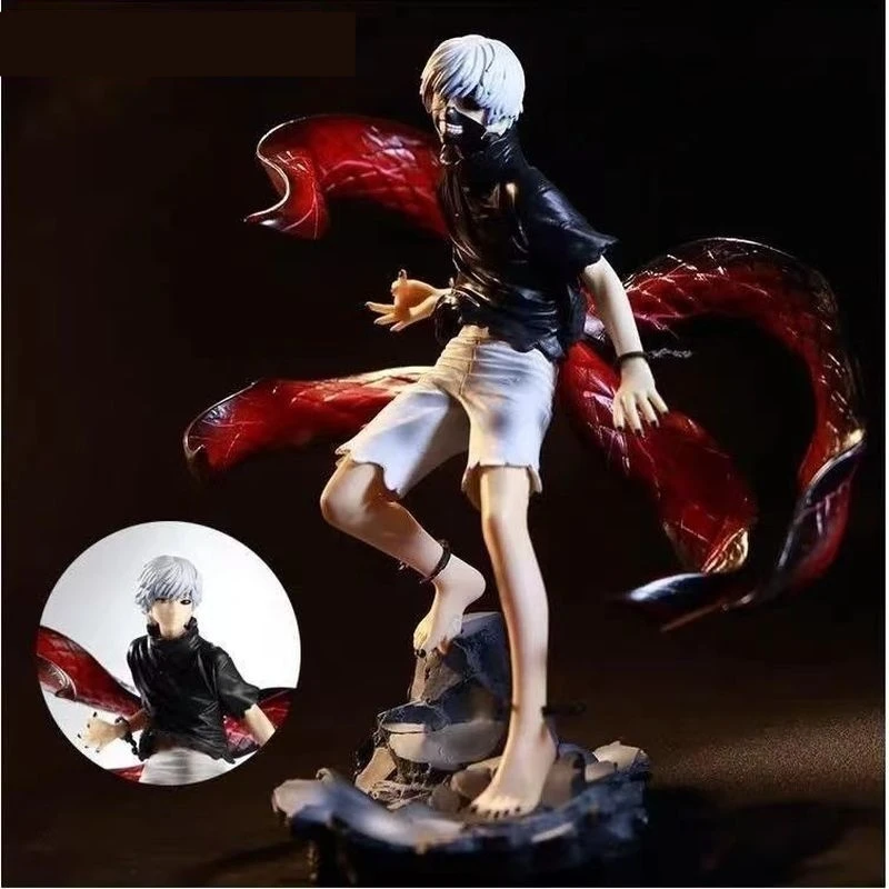 

Ken Kaneki Anime Handmade Model Doll Desktop Ornament Handmade Collection Boys Speed Belts Birthday Gifts Giving Gift To Friends