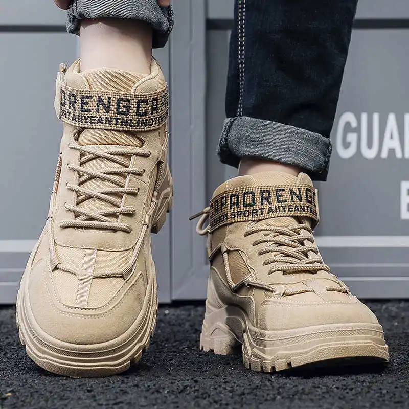 

Appearance Increases Round Foot Women Boots High Woman Sneakers Shoes Retro Sneakers Sport Trendy Gym Idea On Offer