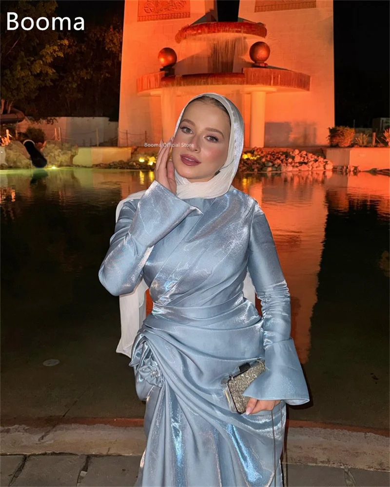

Booma A-Line Evening Dresses Formal Party Gowns for Women Long Pleat Elegant Prom Gown Customize 2025 فساتين سهرة